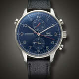 IWC, LIMITED EDITION STAINLESS STEEL SPLIT-SECONDS CHRONOGRAPH ‘PORTUGIESER’, NO. 219/250, REF. IW371217 - photo 1