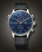IWC. IWC, LIMITED EDITION STAINLESS STEEL SPLIT-SECONDS CHRONOGRAPH ‘PORTUGIESER’, NO. 219/250, REF. IW371217