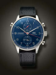 IWC, LIMITED EDITION STAINLESS STEEL SPLIT-SECONDS CHRONOGRAPH ‘PORTUGIESER’, NO. 219/250, REF. IW371217