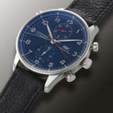 IWC, LIMITED EDITION STAINLESS STEEL SPLIT-SECONDS CHRONOGRAPH ‘PORTUGIESER’, NO. 219/250, REF. IW371217 - photo 2