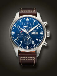 IWC, STAINLESS STEEL CHRONOGRAPH ‘PILOT'S, LE PETIT PRINCE EDITION’, REF. IW377714