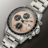 TUDOR, STAINLESS STEEL CHRONOGRAPH 'PRINCE', WITH PINK DIAL, REF. 79160 - Foto 2