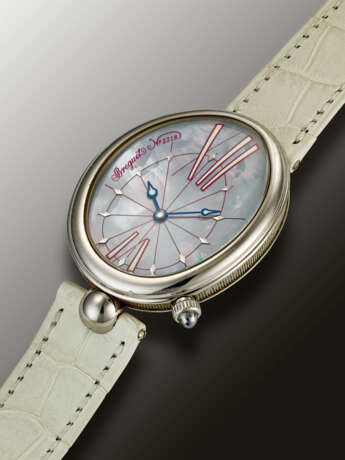 BREGUET, STAINLESS STEEL ‘REINE DE NAPLES’, WITH MOTHER-OF-PEARL DIAL, REF. 8967 - Foto 2