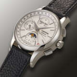 WEMPE, STAINLESS STEEL TRIPLE CALENDAR CHRONOGRAPH ‘ZEITMESTER’ WITH MOON PHASES - photo 2