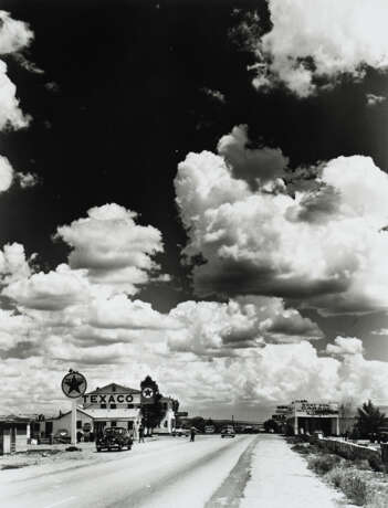 Andreas Feininger. Route 66, Arizona, 1953 - Foto 1