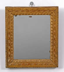 Rechteckrahmen des 17. Jahrhundert als Spiegel.