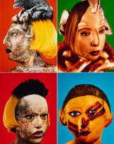 Orlan. Refiguration - Selfhybridation no 1, no 3, no 17 und no 28