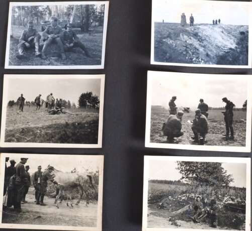 Fotoalbum Panzerjäger Ostfront Russland Wehrmacht - Foto 11