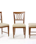 Паоло Буффа. Paolo Buffa. Three chairs. Probabile esecuzione F.lli…