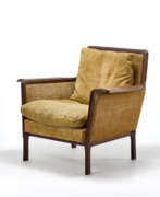 Паоло Буффа. Paolo Buffa. Stuffed armchair with solid wood strucur…
