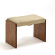 Piero Portaluppi. Bench with veneered wood structure, upho… - Архив аукционов