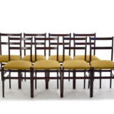 Gio Ponti. Eight chairs model "646 Leggera". Produc… - Foto 1