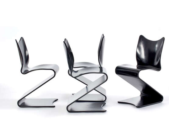 Verner Panton. Four chairs model "275 S-chair ". Execut… - фото 1