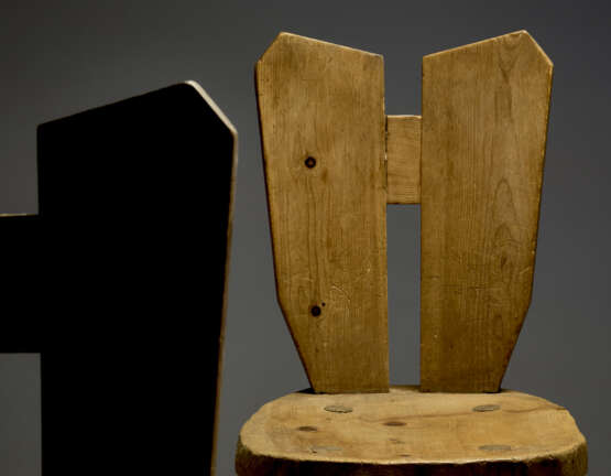 Franco Albini. Pair of chairs for the hotel refuge Piro… - Foto 2