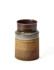 Nanni Valentini. Cylindrical vase. Execution by Ceramica…