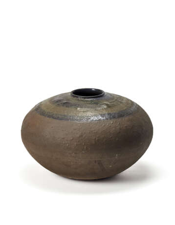 Nanni Valentini. Vase. Arcore, 1970s. Black and brown gla… - фото 1