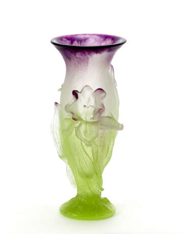 Daum. Vase of the series "Iris". Nancy, second… - photo 1