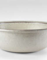 Alessio Tasca. Salad bowl in gres enamelled in grey. It…
