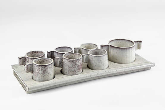 Alessio Tasca. Tray composed of six small cups and suga… - photo 1