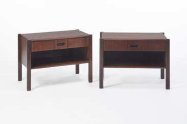 Giovanni Ausenda. Pair of bedside tables. Produced by Stil…