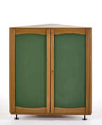 Vittorio Gregotti. Vittorio Gregotti (1927), Lodovico Meneghetti (1926) e Giotto Stoppino (1926-2011). Corner storage cabinet with two doors. N…