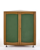 Vittorio Gregotti (1927), Lodovico Meneghetti (1926) e Giotto Stoppino (1926-2011). Corner storage cabinet with two doors. N…