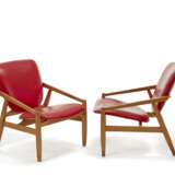 Pizzetti. Pair of armchairs with wooden structure,… - Foto 1