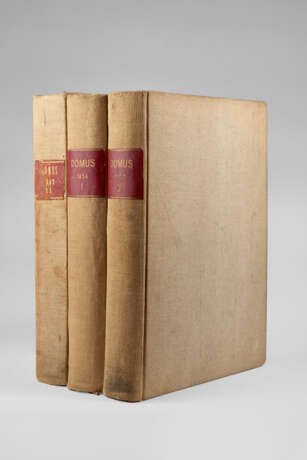 Domus, 1954Complete year bound in two… - фото 1