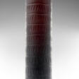 Marcello Panza. Cylindrical vase in dark amethyst blown… - Auktionsarchiv