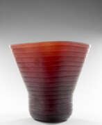 Marcello Panza. Marcello Panza. Dark amethyst blown glass vase, entirely…