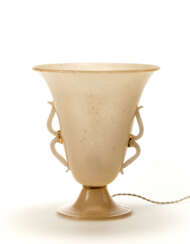 Seguso Vetri d'Arte. Vase converted into a lamp model "Z 1829…