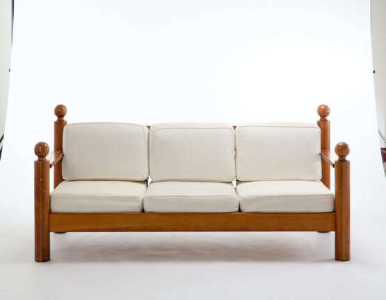 Three-seater sofa with solid wood struct… - photo 1
