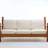 Three-seater sofa with solid wood struct… - photo 1