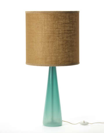 Archimede Seguso. Conical-shaped table lamp. Murano, 1950s… - photo 1