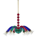 Giuseppe Righetto. Six-arm chandelier model "Ducale". Produ… - photo 1