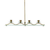 Four-light suspension lamp with polished… - фото 2