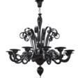 Manifattura di Murano. Large twelve-armed chandelier with a dou… - Auction prices
