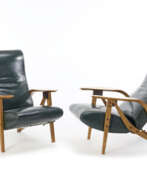Carlo Mollino. Carlo Mollino. Pair of armchairs model "888 Gilda". Pro…