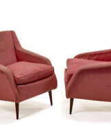 Carlo De Carli. Pair of armchairs model 