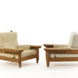 Roberto Menghi. Pair of armchairs with rotatable trays i… - Auction prices