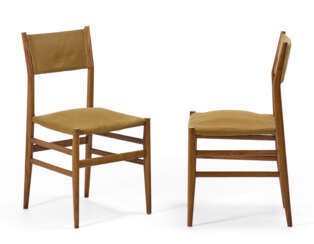Gio Ponti. Pair of chairs model "646 Leggera". Prod…