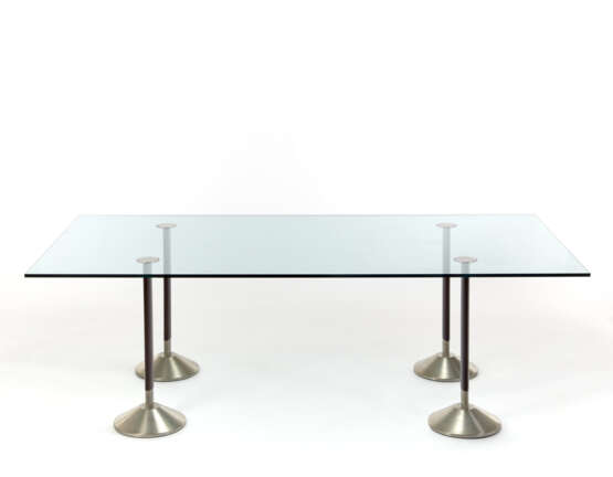 Daniela Puppa. Dining table with rectangular top in thi… - photo 1