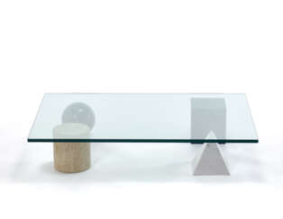 Massimo Vignelli (1931-2014) e Lella Vignelli (1934-2016). Coffee table model "Metafora". Produced…