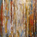 Ангелы поют на небесах Canvas on the subframe Oil paint Abstract Expressionism абстрактная живопись Russia 2023 - photo 1