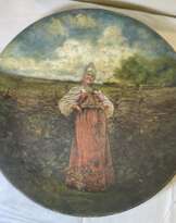 Usine Kuznetsov, Constantin Egorovitch Makovski (1839 - 1915), Faïence, изящное искуство, Empire russe, 1900 Usine Kuznetsov, Constantin Egorovitch Makovski (1839 - 1915), Faïence, изящное искуство, Empire russe, 1900