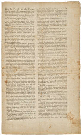 The first separate printing of the Constituion in Connecticut - Foto 1