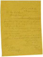 The earliest record of Lee&#39;s surrender