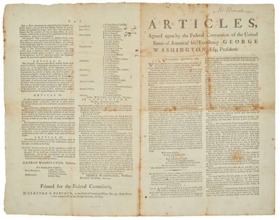 A federalist printing of the Constitution - фото 3