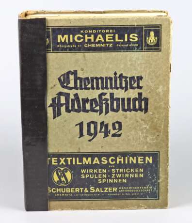 Chemnitzer Adressbuch 1942 - фото 1