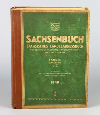 Sachsenbuch 1949 - фото 1